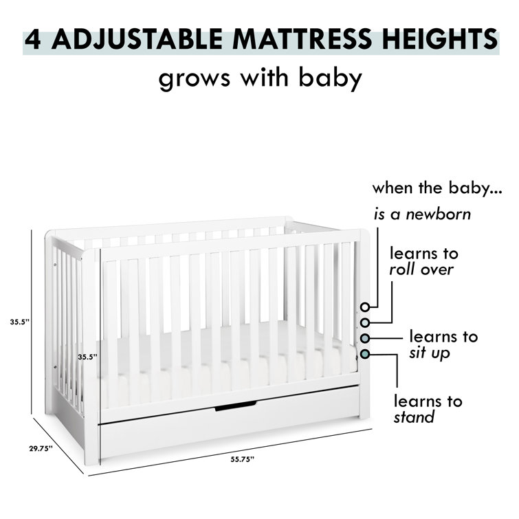 Baby Crib Size Chart for the Best Sleeping Experience of Your Newborn